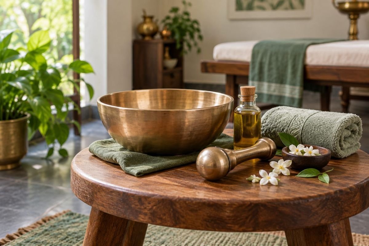 Benefits of Kansa Thali Foot Massage