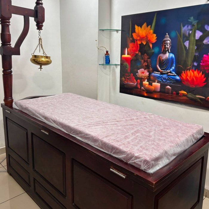 Naturopathy therapy room