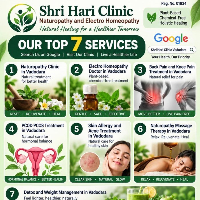Our top 7 services